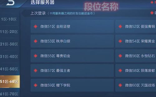 王者荣耀中排名第一的服务器名称是什么？