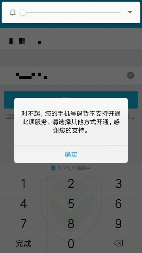 为何在QQ中无法使用手机话费进行支付？