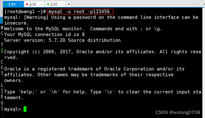 如何在MySQL命令行中添加一个新的数据库？