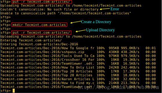 如何在本地Linux主机上查看SFTP服务器配置并上传文件到Linux云服务器？