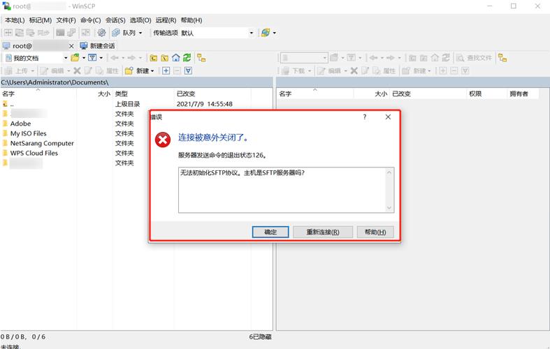 WinSCP连接Linux云服务器失败时，有哪些故障排除步骤？