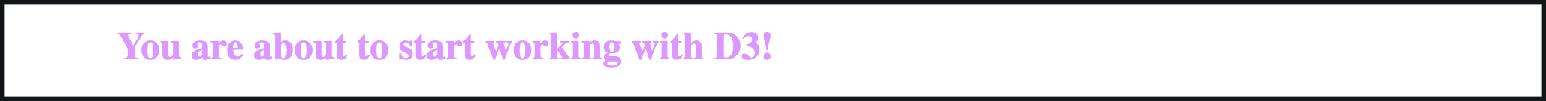 图 2.3 用 D3 修改标题颜色