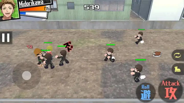 热血高校小镇格斗安卓版