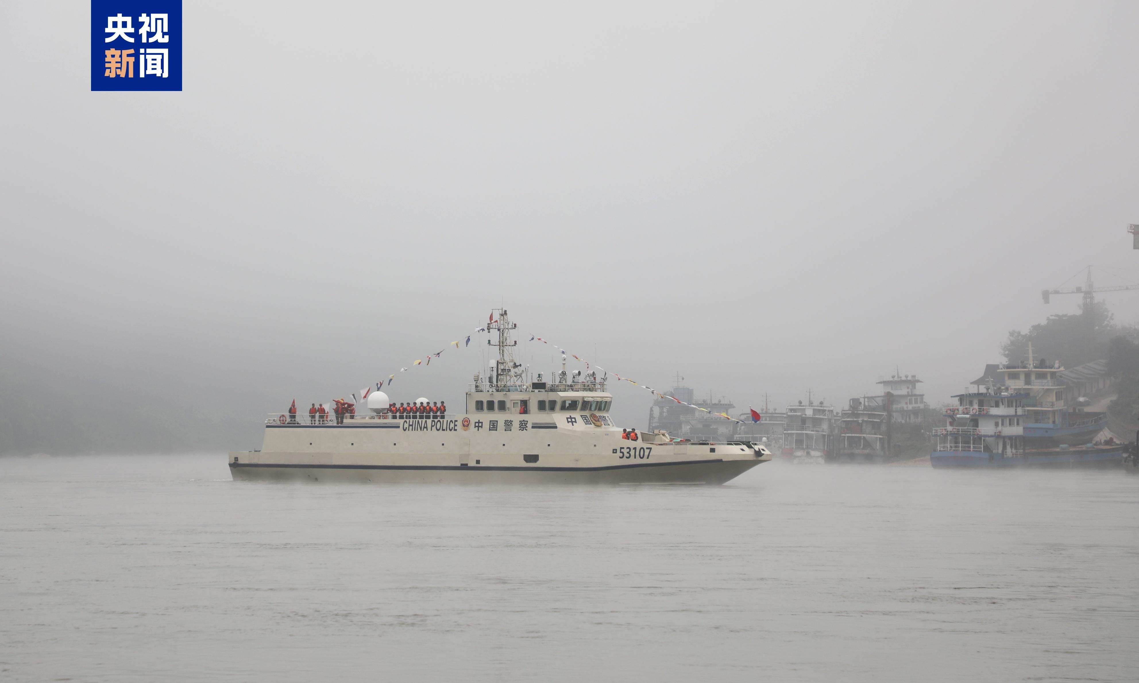 第159次中老缅泰湄公河联合巡逻执法行动今日启动 第159次中老缅泰湄公河联合巡逻执法行动今日启动