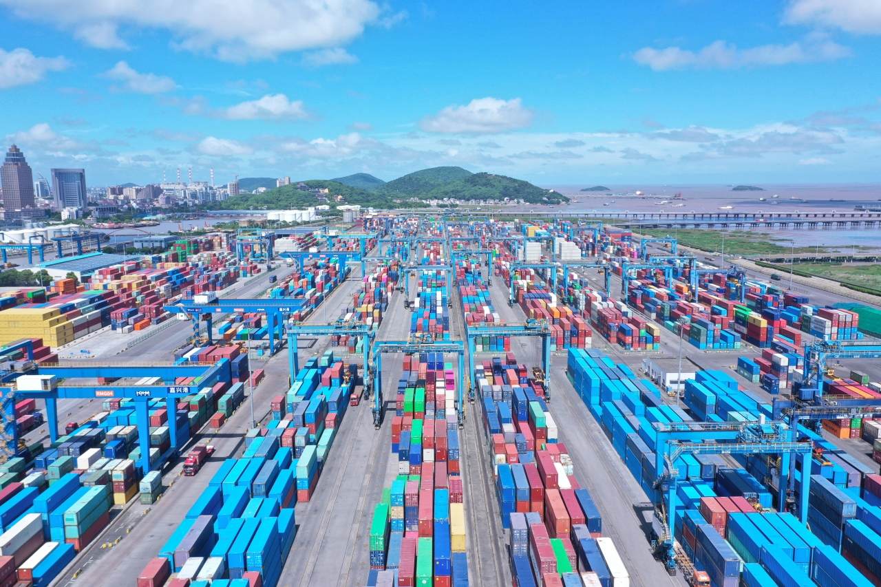 向海而兴,驶向深蓝!在嘉兴港触摸“东方大港”的强劲脉动 向海而兴,驶向深蓝!在嘉兴港触摸“东方大港”的强劲脉动