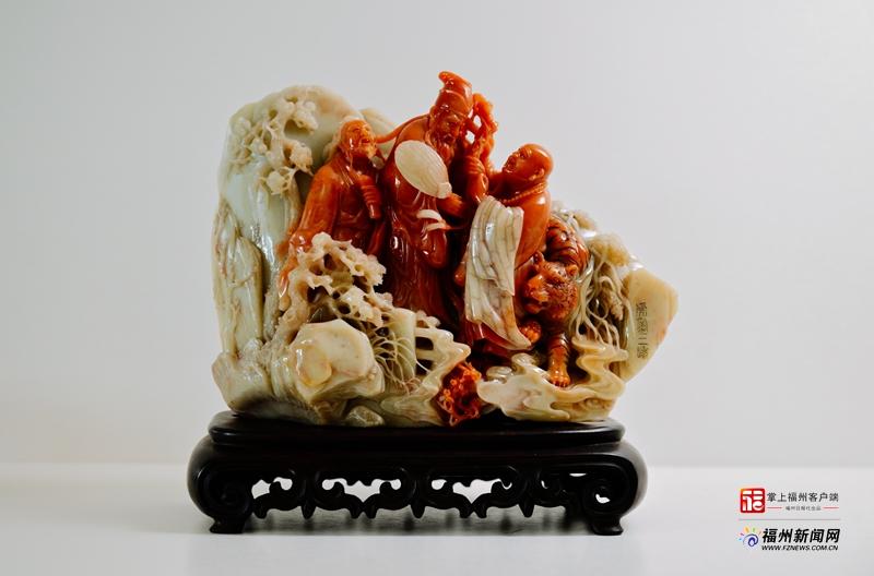 AI看非遗里的福州｜寿山石雕