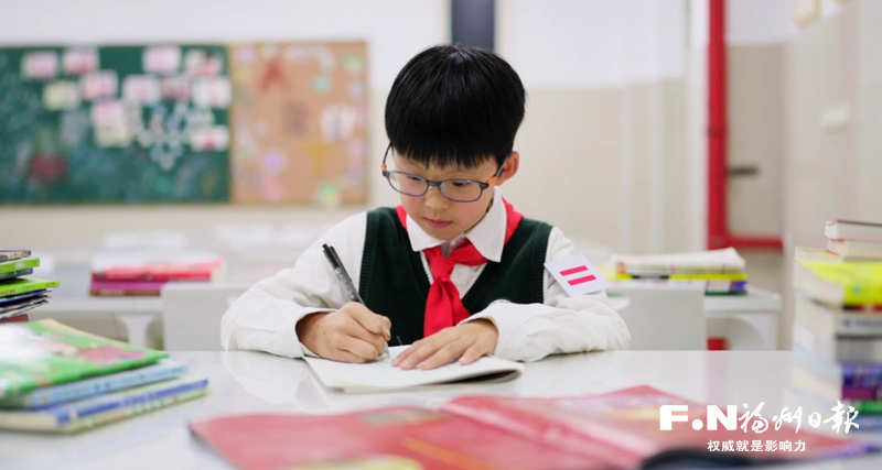 福州10岁男孩的“与师书”感动无数人