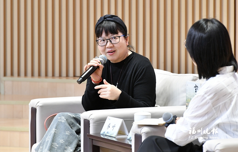茅盾文学奖获得者乔叶现身福州书展 两场分享会畅谈故乡与文学