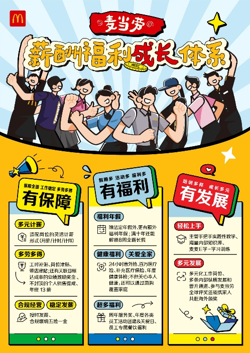 麦当劳中国启动2026全国招聘周