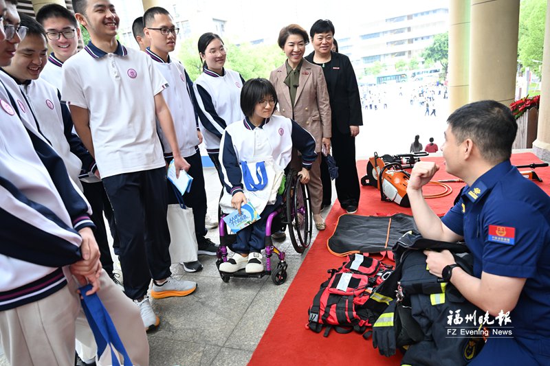 福州防灾减灾宣传进校园 科普达人秀接地气聚人气