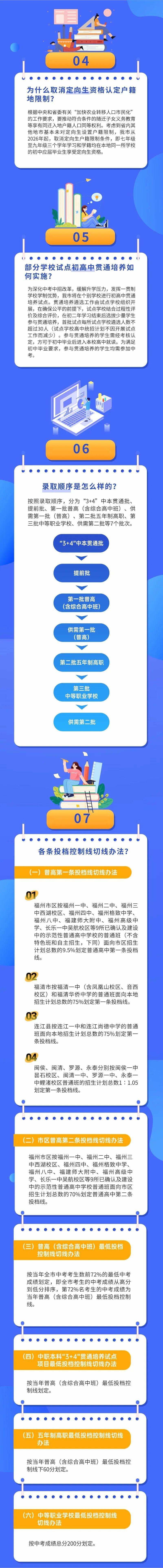 2026年福州中考中招政策发布！试点初高中贯通培养需参加中考，自主招生提高录取门槛……