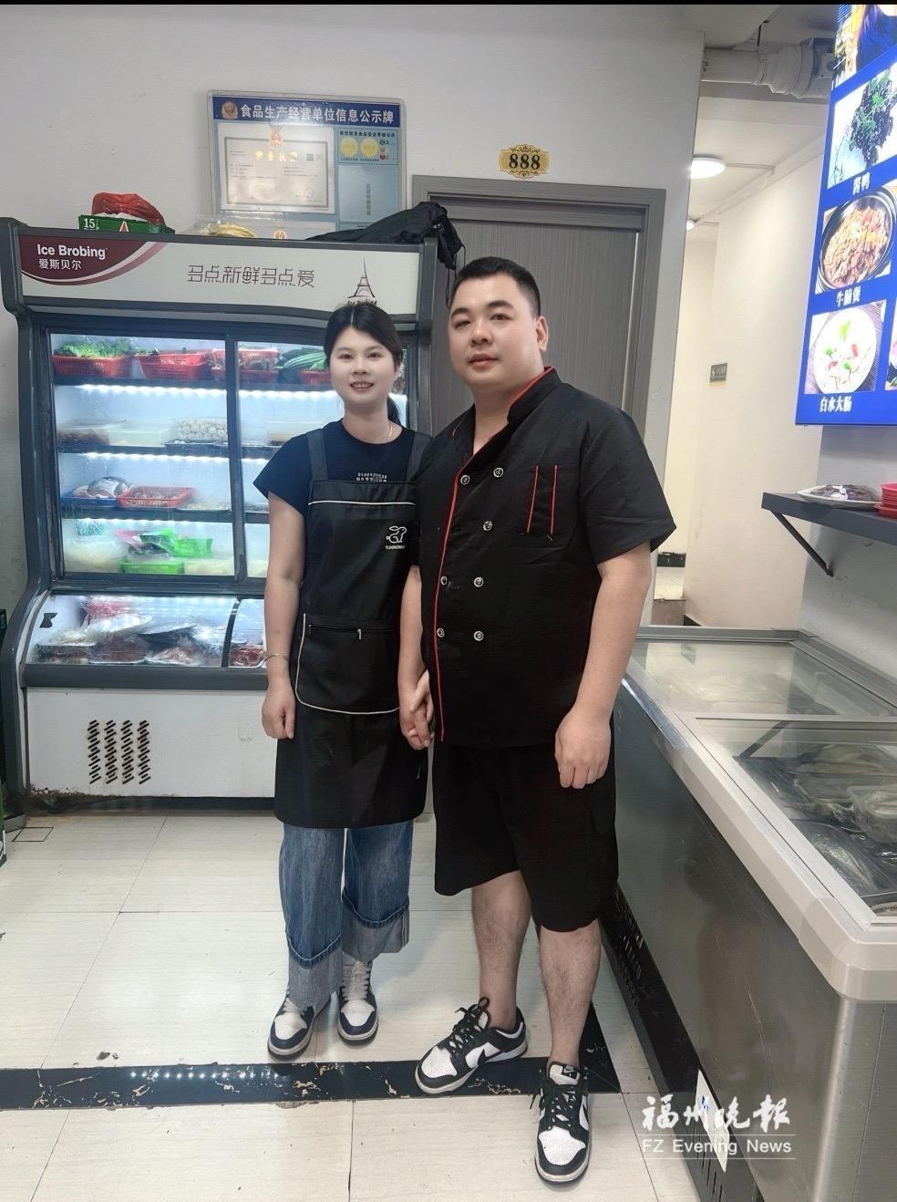 张继杰蔡楚楚：一店双人三餐四季鲜出圈