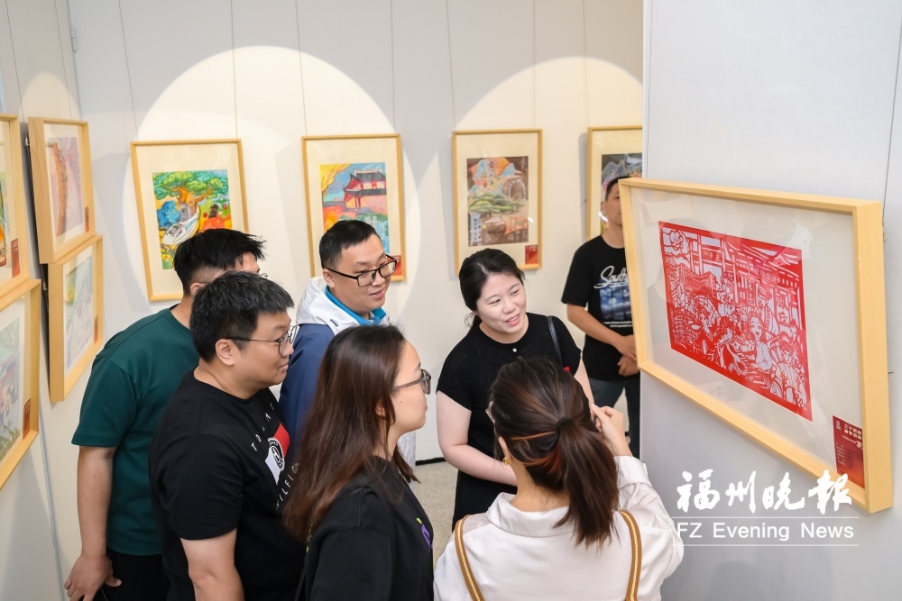 快来打卡吧！ 晋安中小学艺术作品展来了