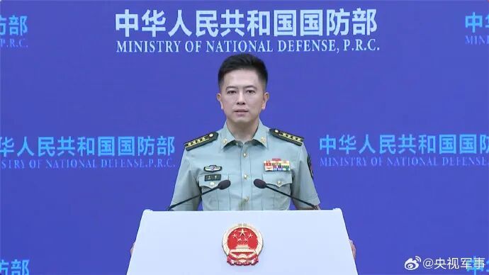 新任国防部新闻发言人陈曦亮相