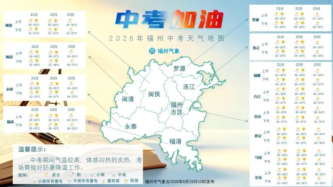 6月21日中考启幕，这份考前提示请查收！