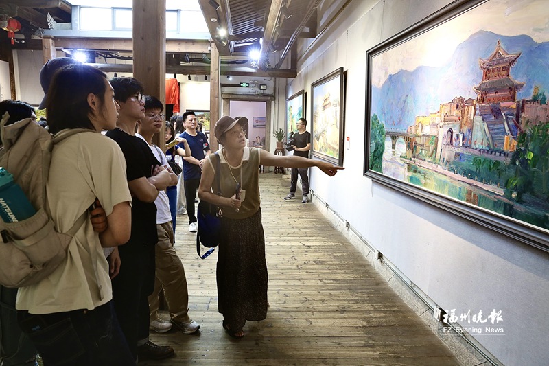 “红旗跃过汀江”全国美术名家龙岩采风创作展福州巡展开幕
