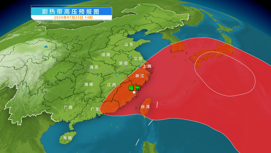 福州高温闷热、雷雨轮番登场