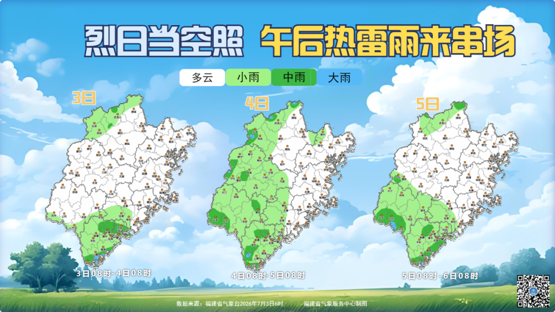 福建桑拿天持续营业 谨防中暑