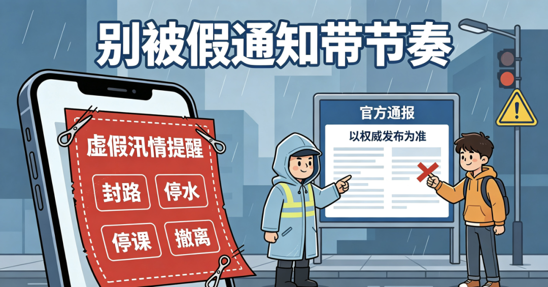 汛期来袭，这5类谣言别信、别转
