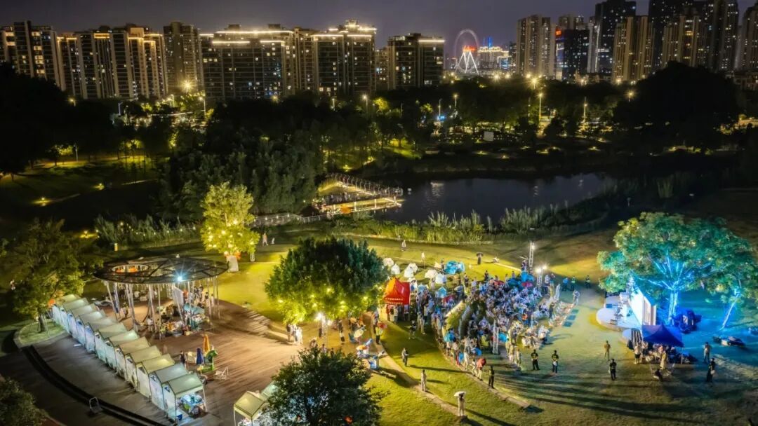 细雨轻扬，乐声不散！“乐享晋安”草地音乐会唱响牛岗山