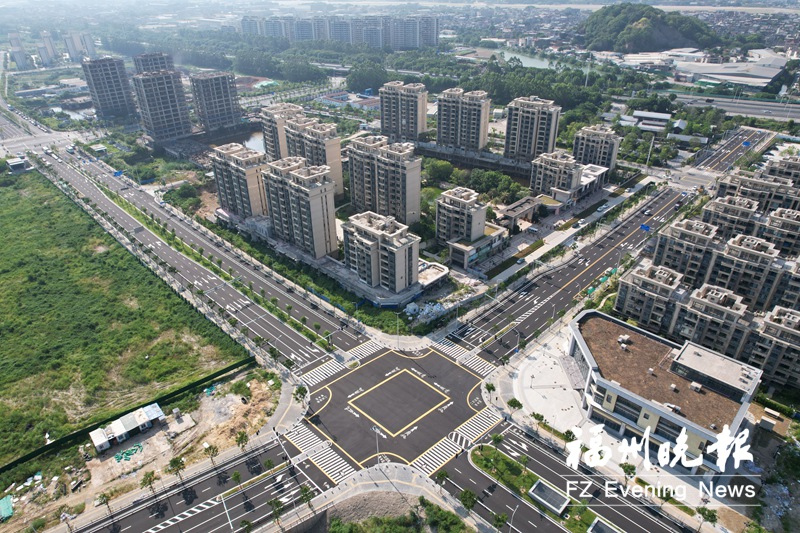 帝封江片区8条道路通车