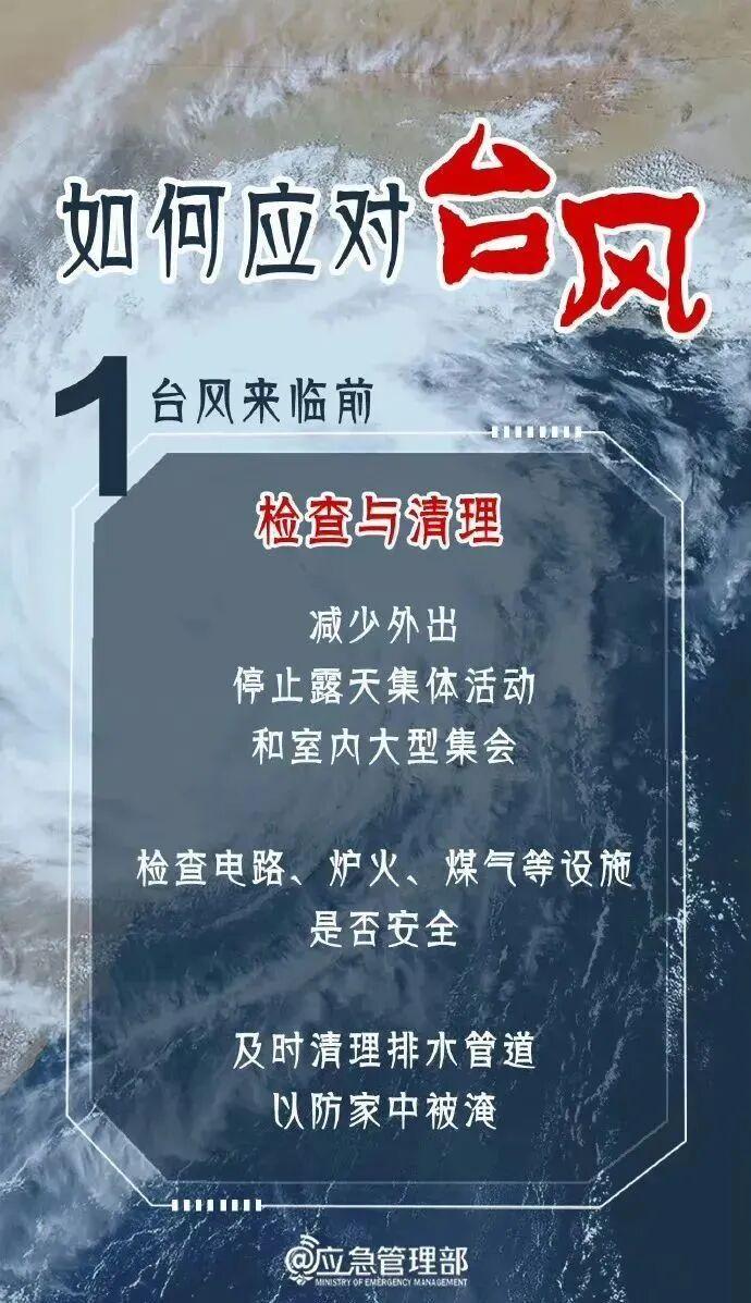 福建省防指启动防台风四级应急响应