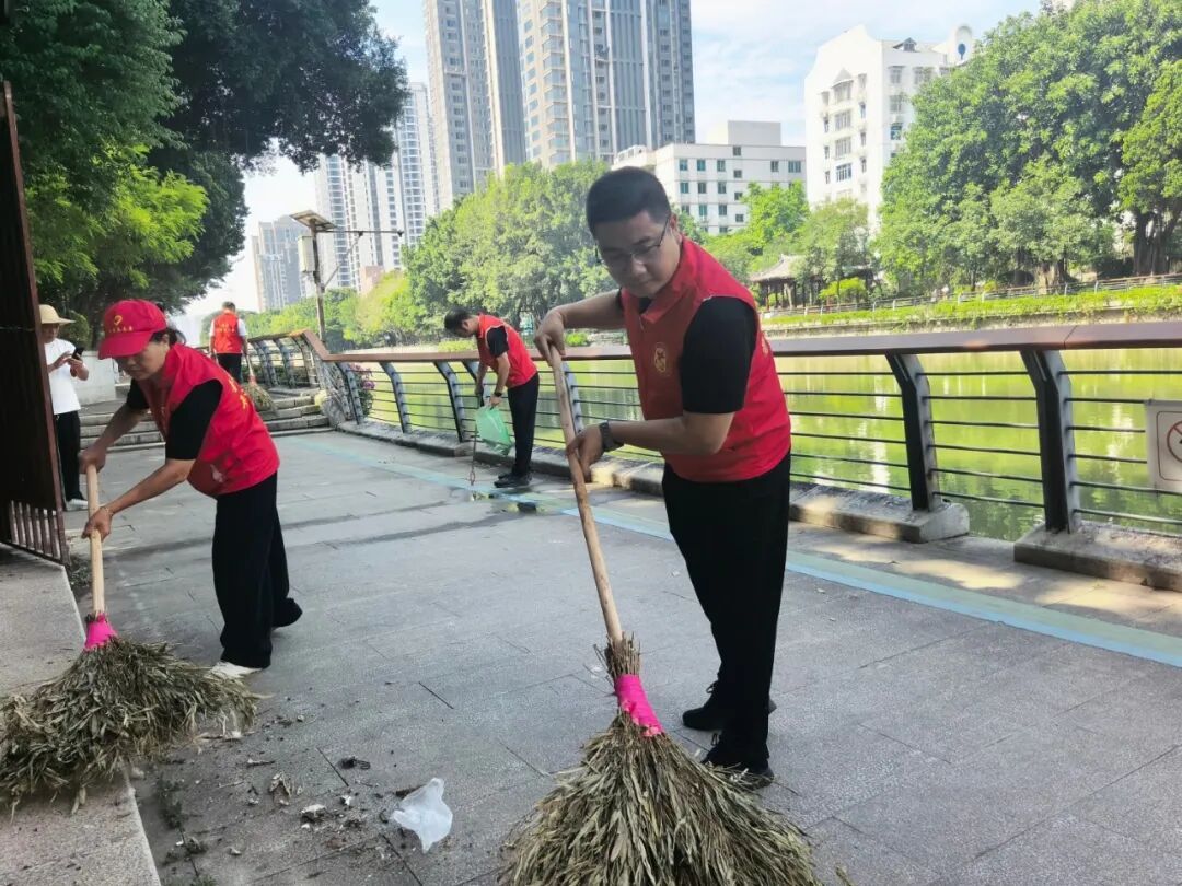 护河爱水、清洁家园！晋安在行动！