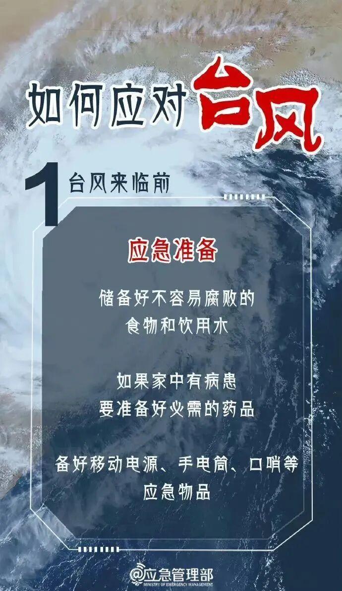福建省防指启动防台风四级应急响应