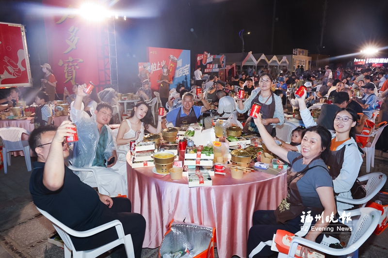 长乐下沙开启福州海鲜美食消费季活动