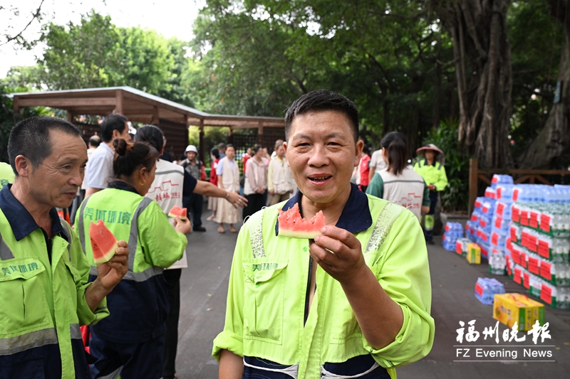 福报送福“夏日送清凉”  多方联动关爱一线劳动者
