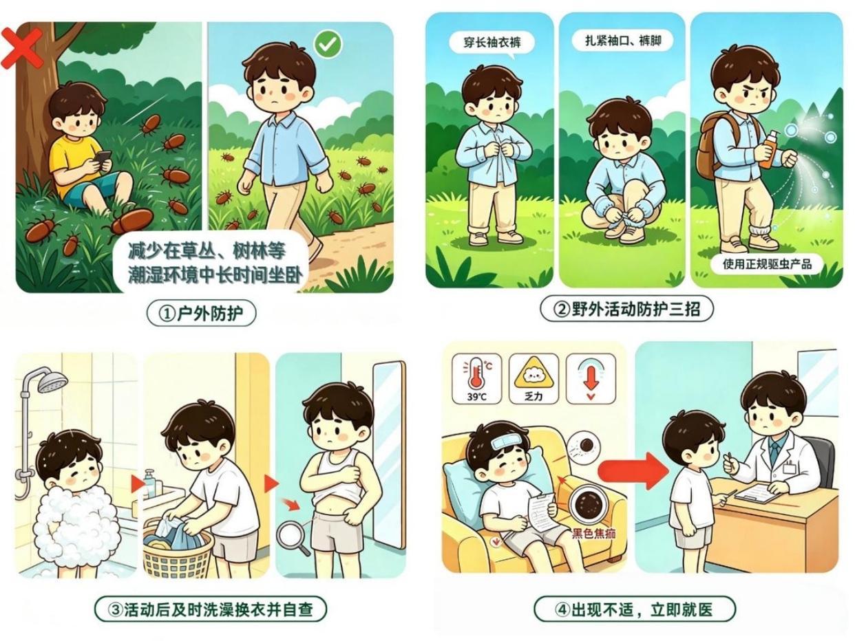 夏季户外活动 谨防这种“小虫子”