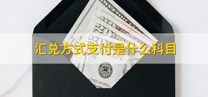 汇兑方式支付是什么科目，分以下四点