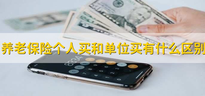 养老保险个人买和单位买有什么区别，有以下三种不同