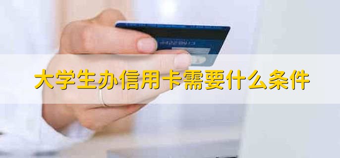 大学生办信用卡需要什么条件，有以下六点