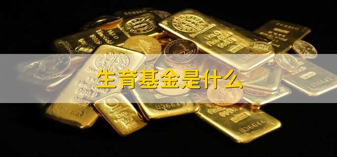 生育基金是什么,由政府或雇主设立的特殊基金