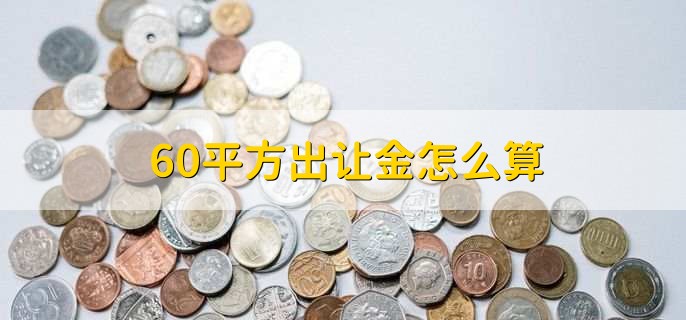 60平方出让金怎么算,出让金什么意思