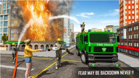 应急消防车救援驾驶模拟器（Emergency Firetruck Rescue Driving Simulator）
