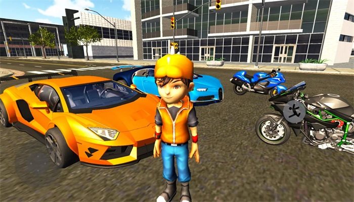 特技摩托城市游乐场（BoBoiBoy Bike Stunt 3D）