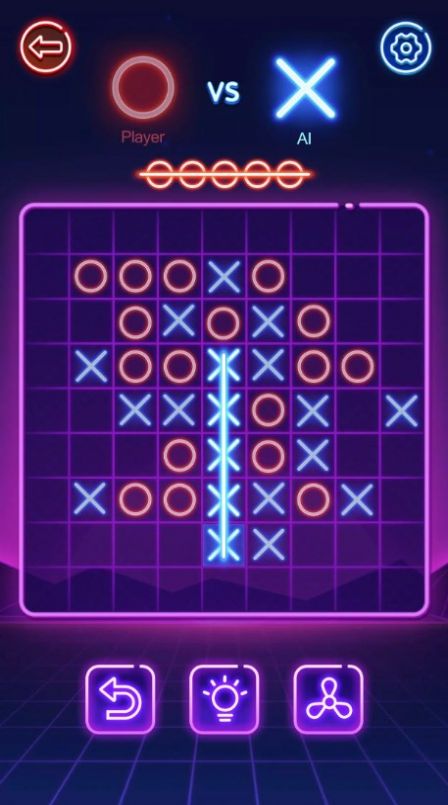 圈圈叉叉双人井字棋（Tic Tac Toe）