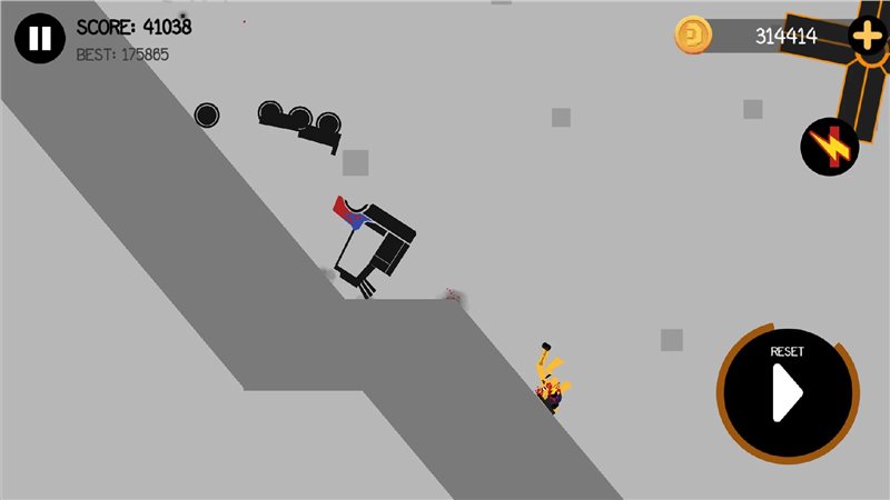 坠落火柴人（Stickman Hero Dismount Falling）