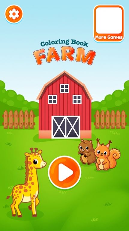 农场动物着色(Farm Animals Coloring)