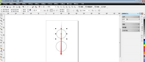 如何用CorelDRAW x4 拉出辅助线？