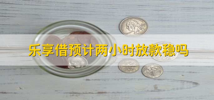 乐享借预计两小时放款稳吗,不一定
