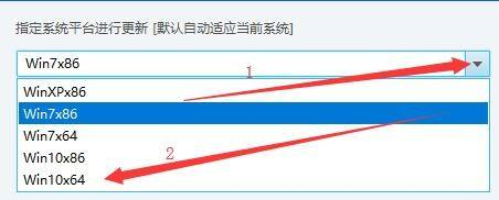 如何设置驱动总裁指定系统平台进行更新