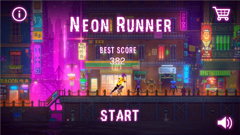 霓虹奔跑者(Neon Runner)