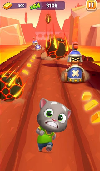 汤姆猫跑酷2正版下载(Talking Tom Gold Run 2)