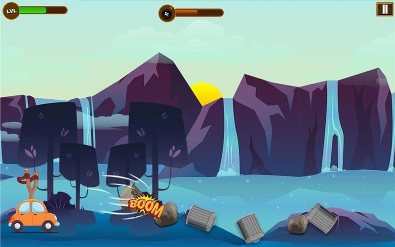 汽车弹弓登山游戏(Car Slingshot: Mountain Climb Game)