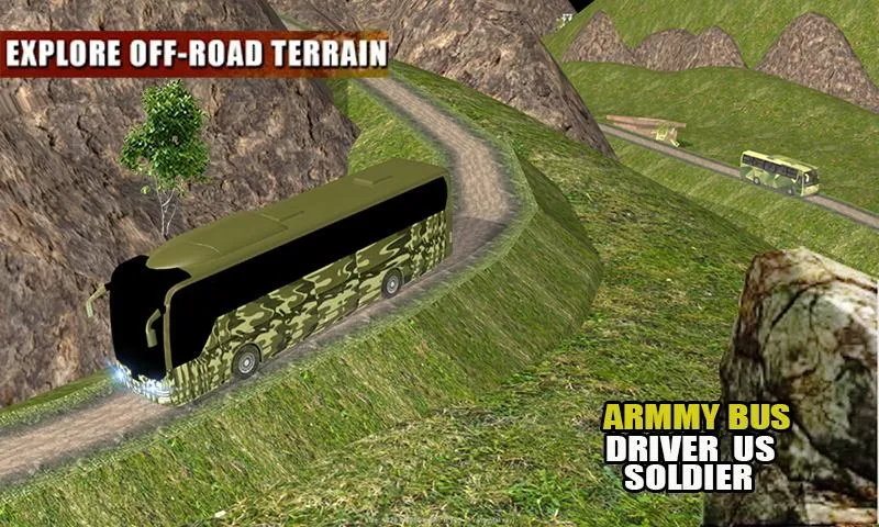 陆军巴士越野驾驶（Off Road Army Bus Driving:Soldier Transport Duty）