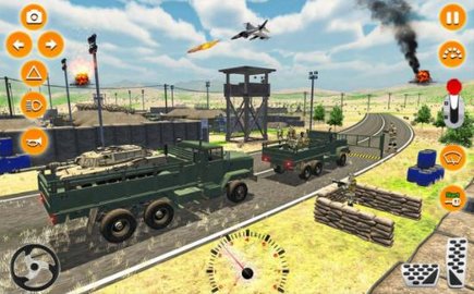 陆军卡车驾驶模拟卡车器(Army Truck Driving Military Games)