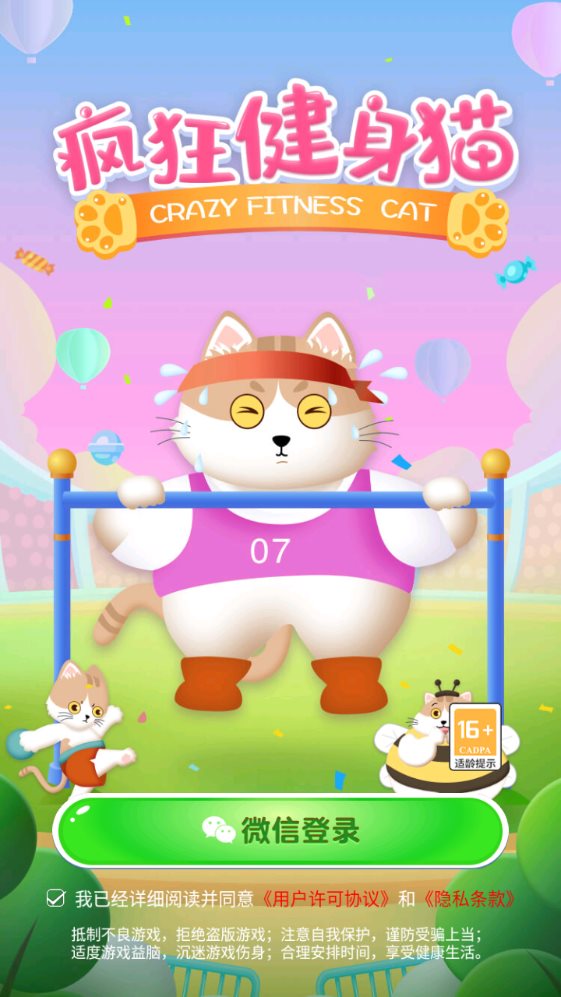 疯狂健身猫